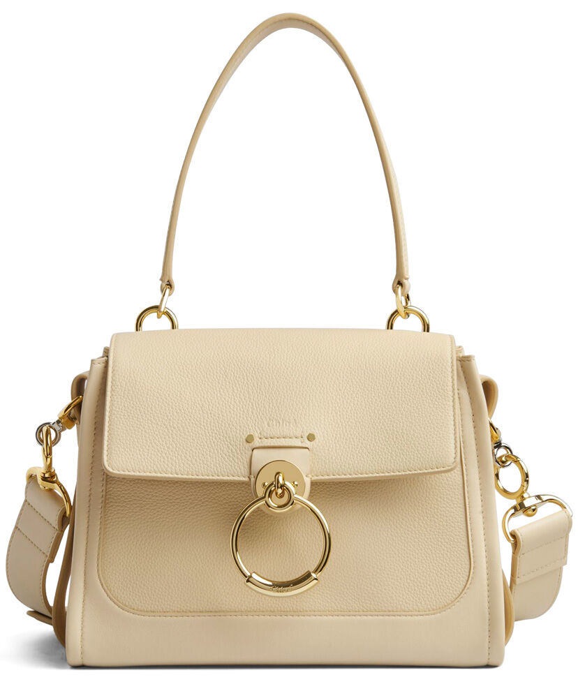 Chloe Small Tess Day Bag Shoulder Bag Cream